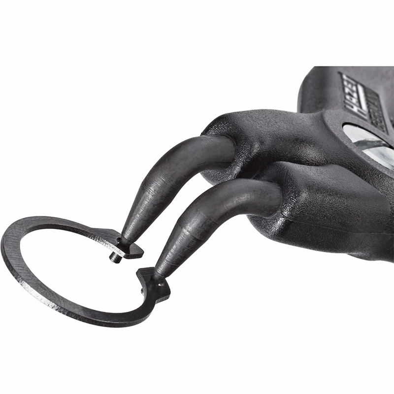 Hazet 1845B-10 Circlip Pliers, Bent Tip, 310mm