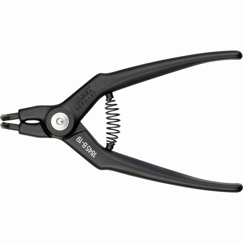 Hazet 1845B-19 Circlip Pliers, Bent Tip, 1960mm