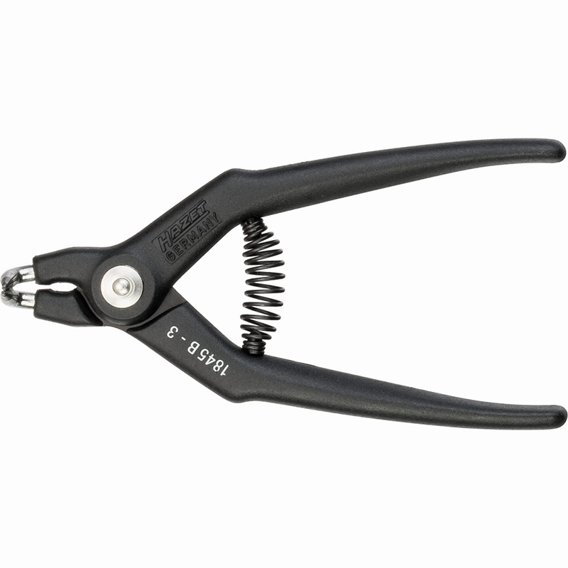 Hazet 1845B-3 Circlip Pliers, Bent Tip, 310mm