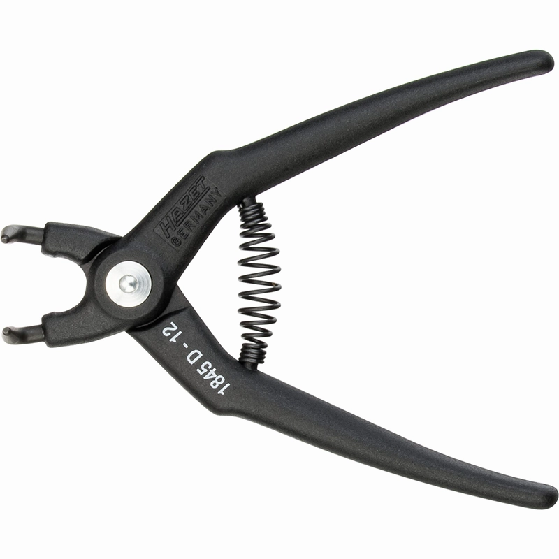 Hazet 1845D-12 Circlip Pliers, Bent Tip, 1225mm