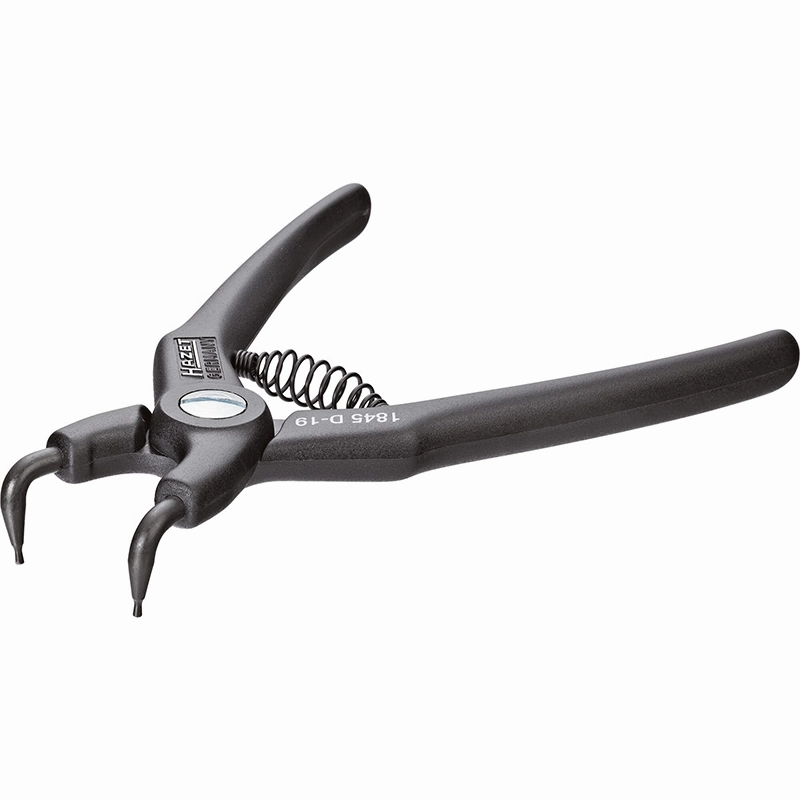 Hazet 1845D-12 Circlip Pliers, Bent Tip, 1225mm