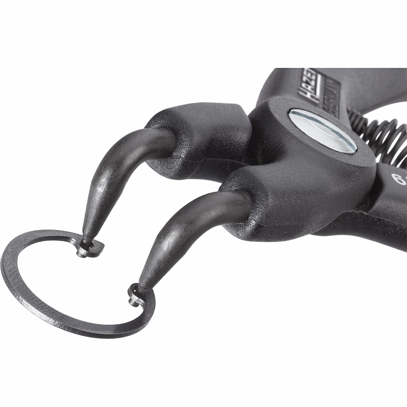 Hazet 1845D-12 Circlip Pliers, Bent Tip, 1225mm