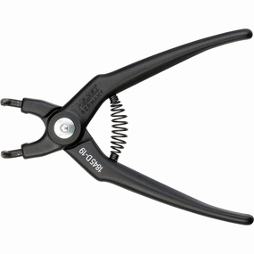 Hazet 1845D-19 Circlip Pliers, Bent Tip, 1960mm