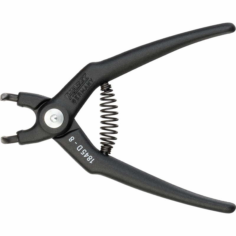 Hazet 1845D-8 Circlip Pliers, Bent Tip, 811mm