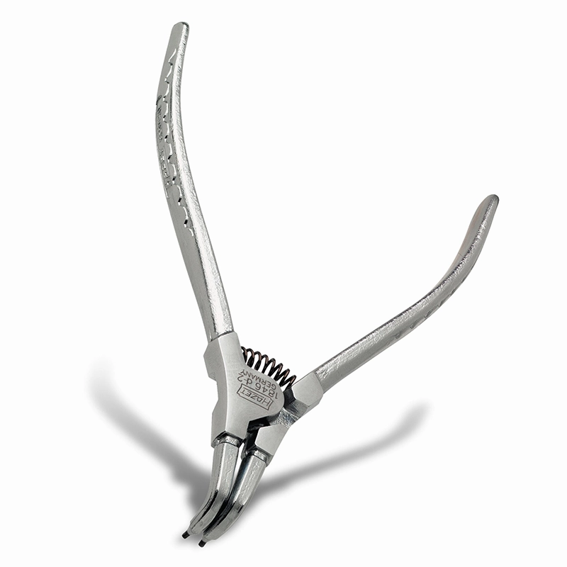 Hazet 1846D-1 Circlip Pliers, Bent, 1025mm