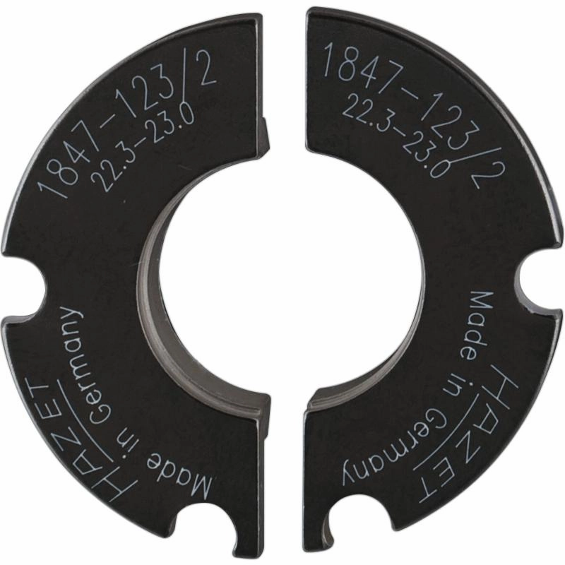 Hazet 1847-123/2 Half Shell Pair,  22.3  23 mm