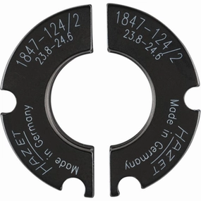 Hazet 1847-124/2 Half Shell Pair,  23.8  24.6 mm