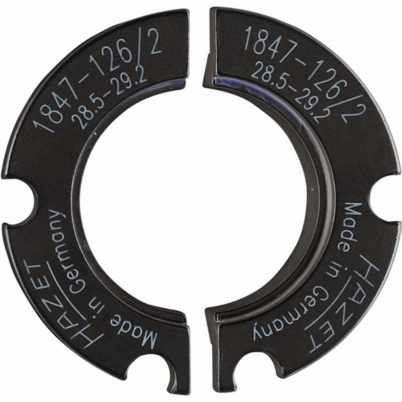 Hazet 1847-126/2 Half Shell Pair,  28.5  29.2 mm