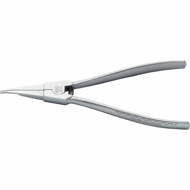 Hazet 1847-3 Circlip Pliers, 10 Bent Chequered Outside