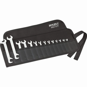 Hazet 440/14P Double Open-End Wrench Set, 14 Pieces