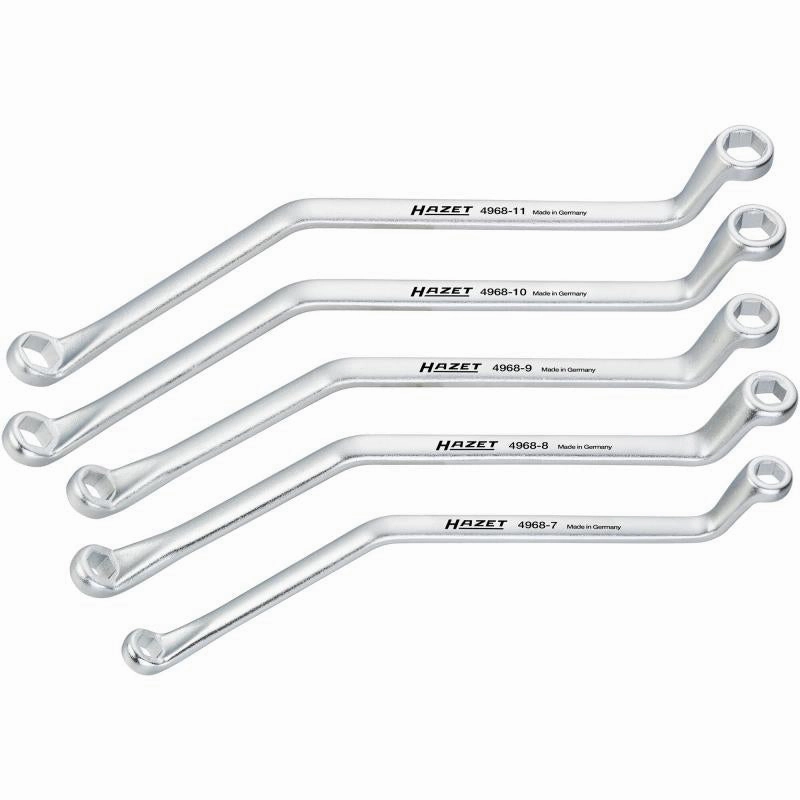 Hazet 4968/5 Brake Bleeding Wrench Set, 5 Pieces