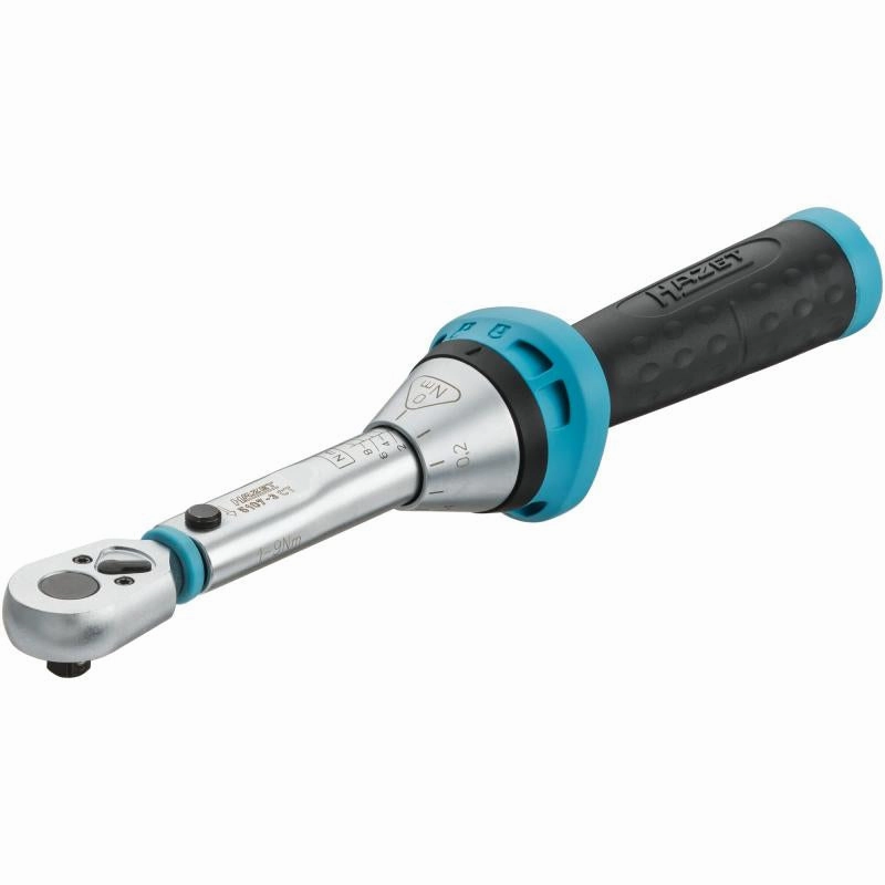 Hazet 5107-3CT Torque Wrench, 1-9 Nm, 6.3mm (1/4") Square