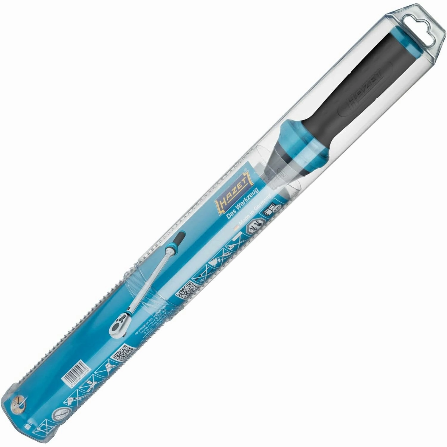 Hazet 5108B-3CT 1/4 inch (6.3 mm) hexagon  hollow Torque wrench with reversible ratchet for screwdriver bits  2.525 Nm  3%