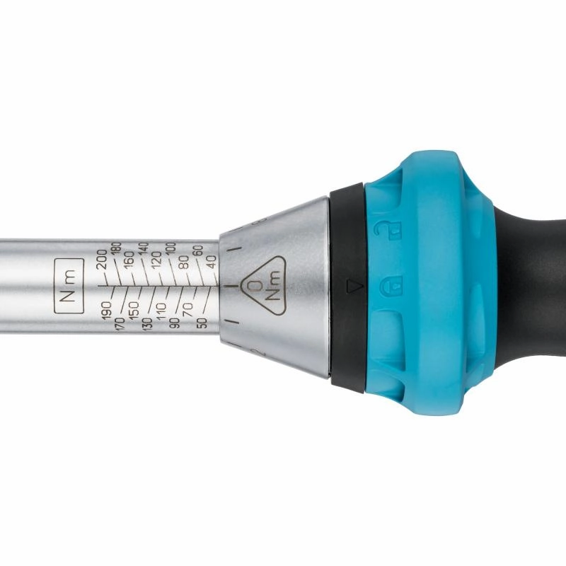 Hazet 5122-3CT Torque Wrench, 40-200 Nm, 12.5mm (1/2") Square