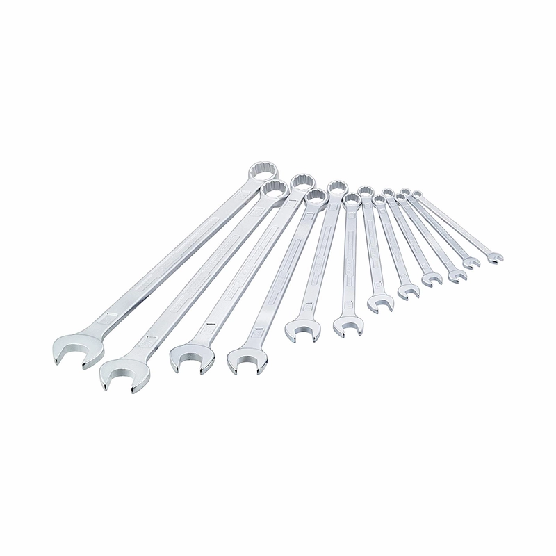 Hazet 600LG/12 Combination wrench, extra long 12 piece set metric