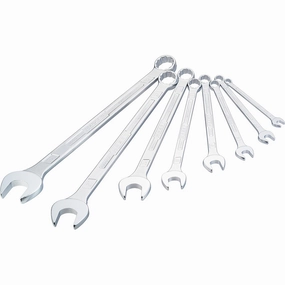 Hazet 600LG/8 Combination wrench, extra long 8 piece set metric