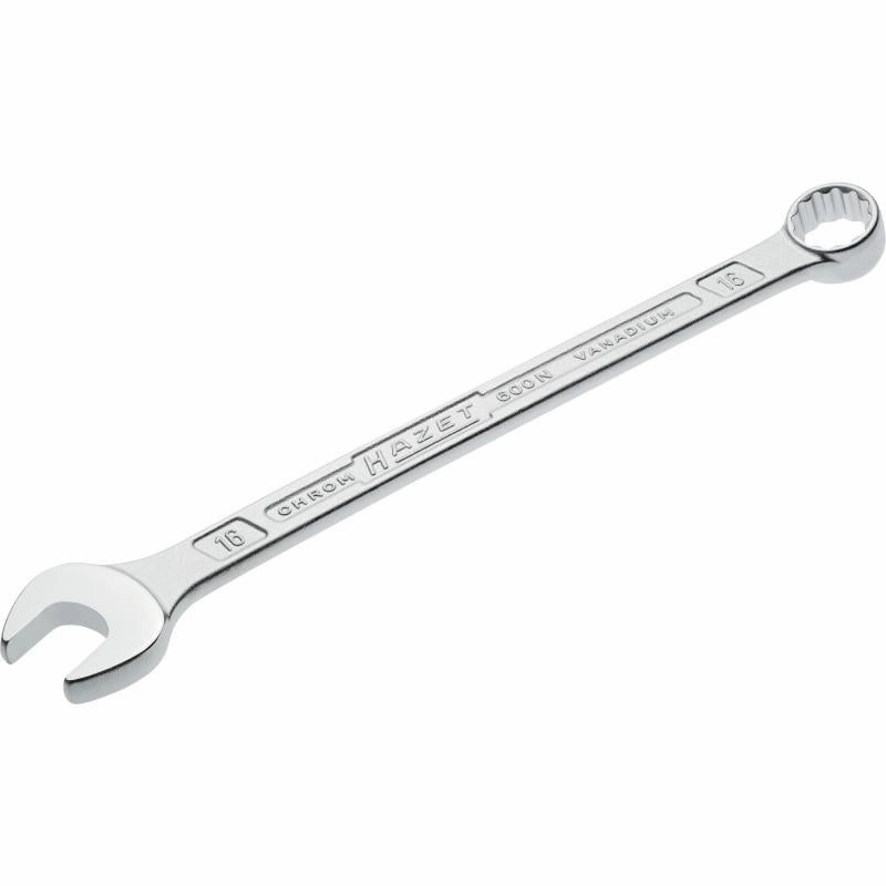 Hazet 600N-16 Combination Wrench, 12-Point, 15mm