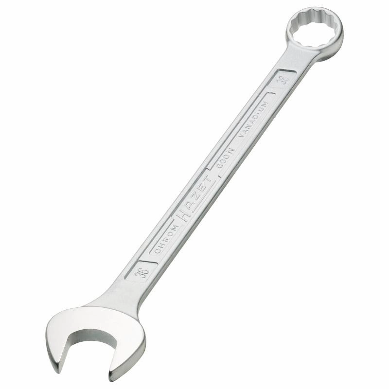 Hazet 600N/17N Combination Wrench Set, 12-Point, 17 Pieces