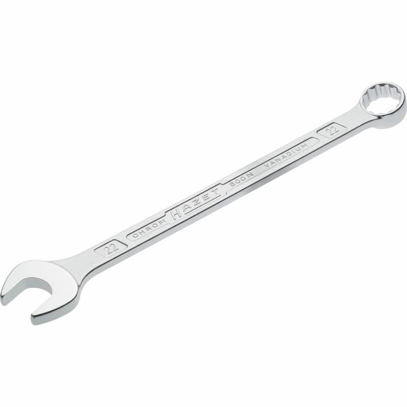 Hazet 600N-22 Combination Wrench, 12-Point, 22mm