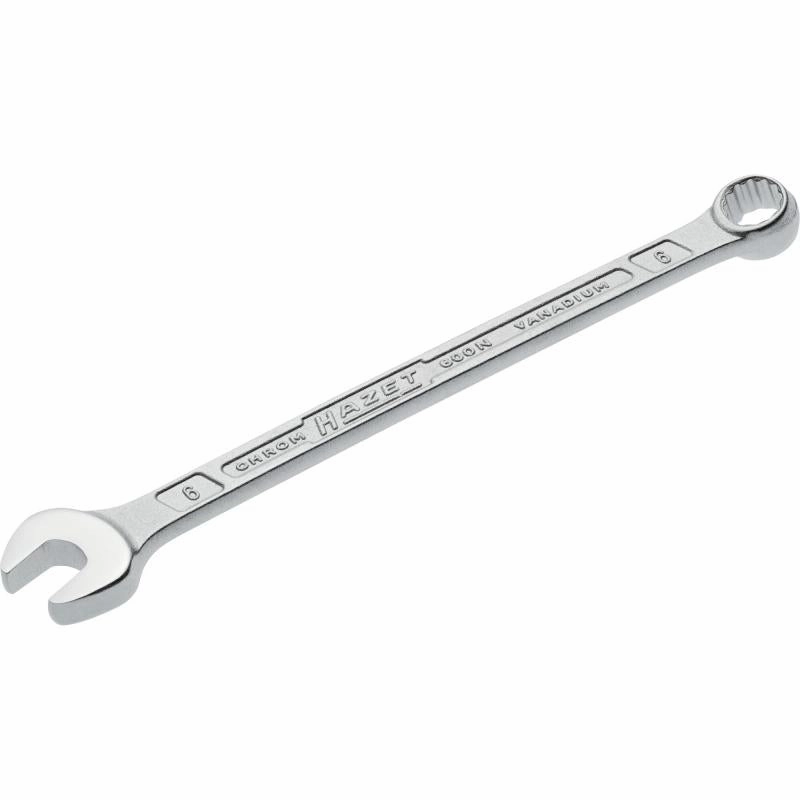 Hazet 600N-6 Combination Wrench, 12-Point, 6mm