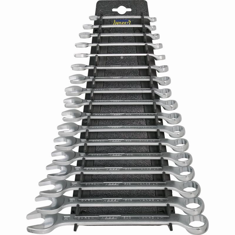 Hazet 603/17H Combination Wrench Set, 17 Pieces