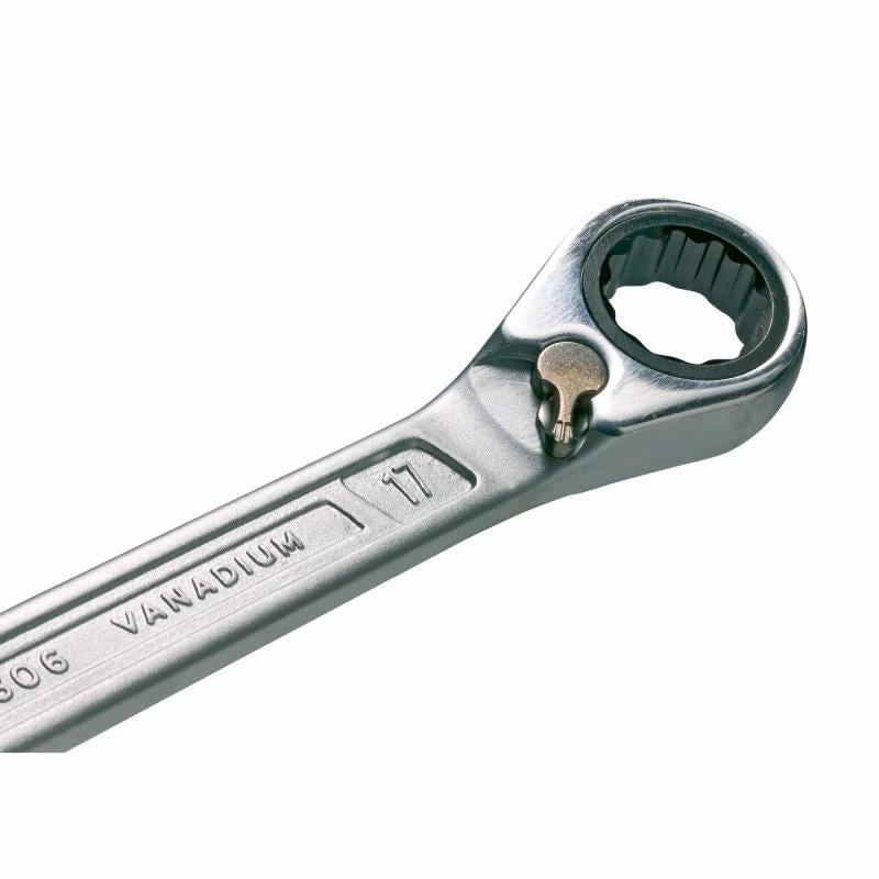 Hazet 606/6-1 Ratcheting Combination Wrench Set, 12-Point, 6 Pieces