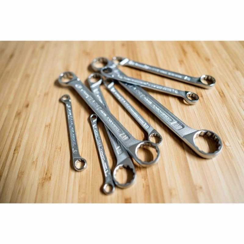 Hazet 610N/8 Double Box-End Wrench Set, 12-Point, 8 Pieces