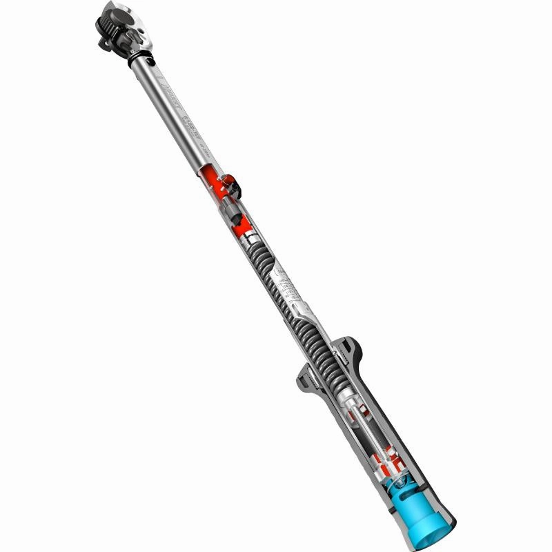 Hazet 6127-1CT Torque Wrench, US Standard, 40200 lbf.ft, 12.5mm (1/2") Square