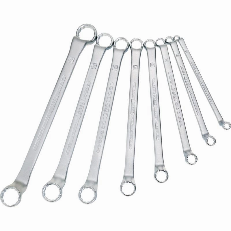 Hazet 630/12 Double Box-End Wrench Set, 12-Point, 12 Pieces