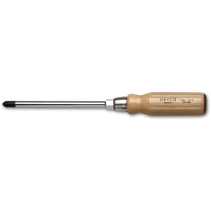 Heyco 01405004080 Phillips Screwdriver with Hardwood Handle, PH4