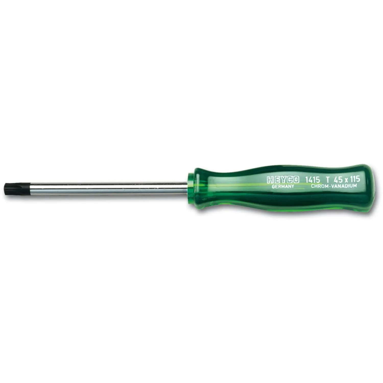 Heyco 01415001580 TORX Screwdriver with Acetate Handle, Size-T15, Length-155mm