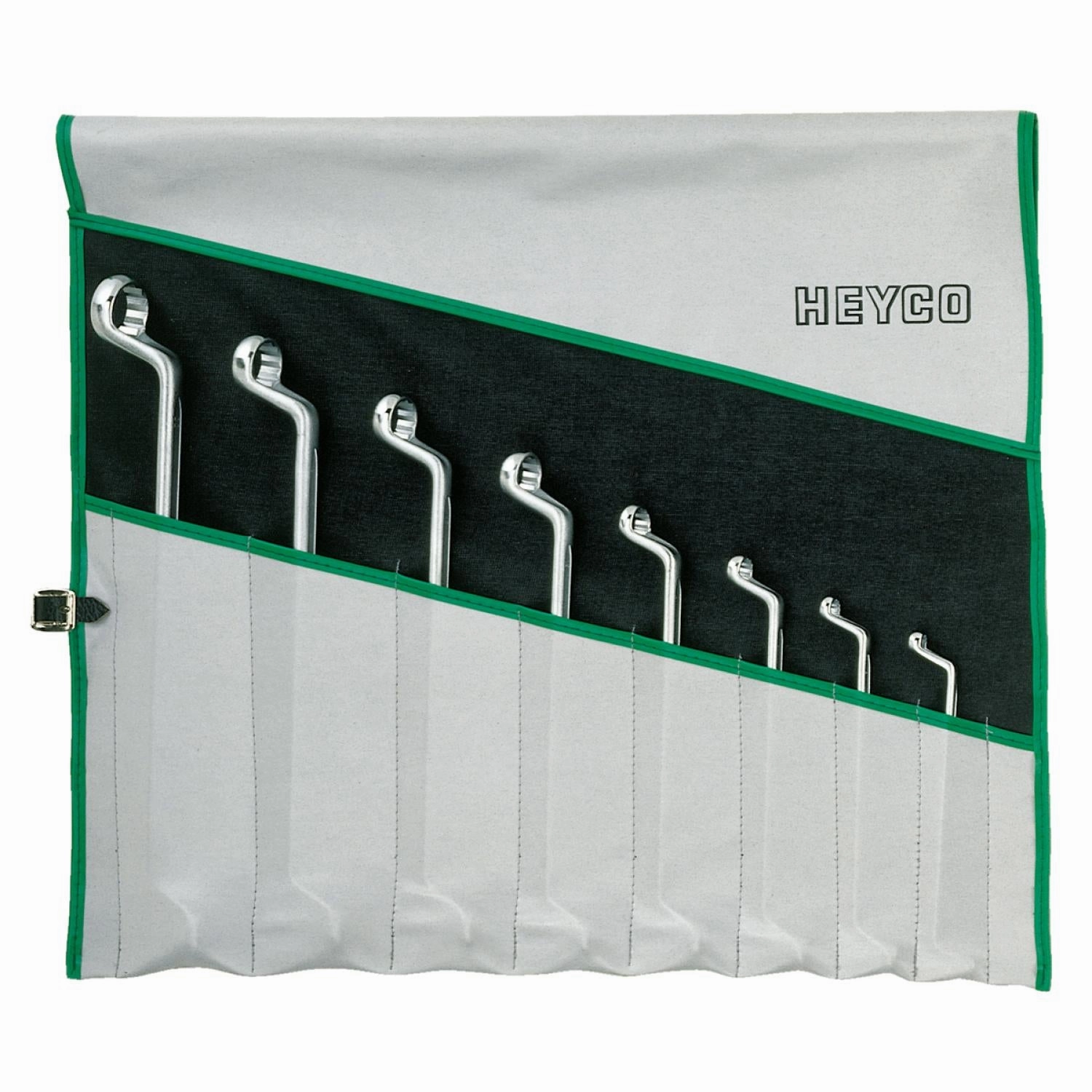 Heyco 00475747182 Double Ended Ring Wrench Sets, 12 Pieces