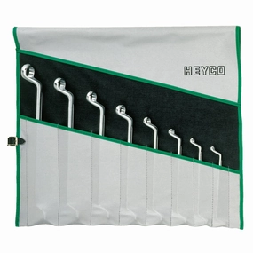 Heyco 00475767082 Double Ended Ring Wrench Sets, AF-Sizes, 12 Pieces