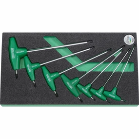 Heyco 00961001080 TORX Wrench Sets T10-T40 7 Pieces
