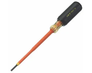Ideal 35-9149 Slotted 1/8" x 4" Insulated Screwdriver