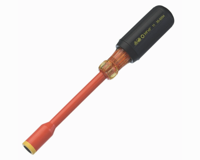 Ideal 35-9294 Insulated Nutdriver, 3/8" x 5"