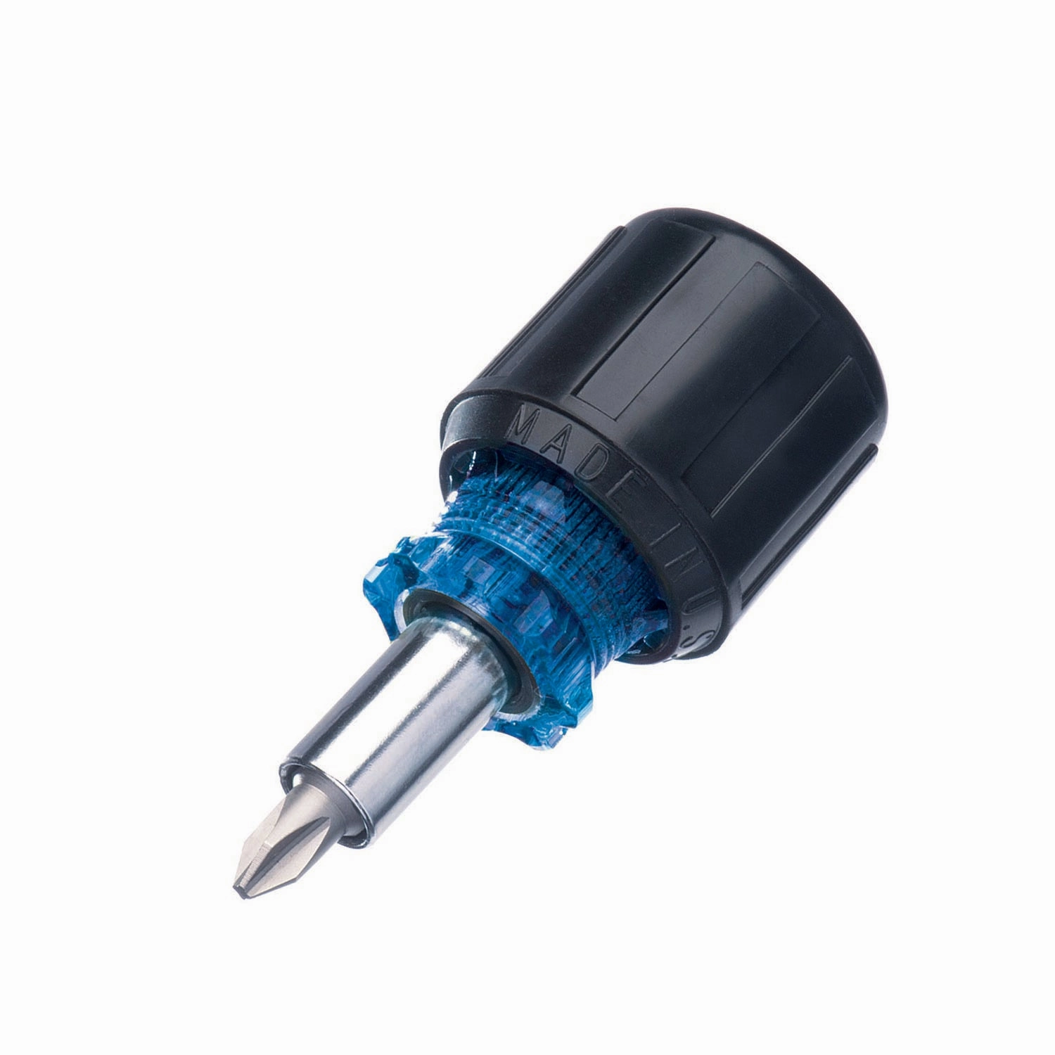 Ideal 35-945 Stubby 6-in-1 Multi-Bit Screwdriver And Nut Driver