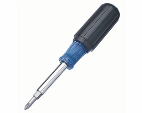 Ideal 35-949 Multi-Bit 6-In-1 Screwdriver And Nut Driver