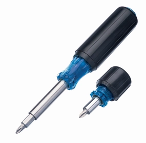 Ideal 35-953 6-in-1 Stubby And 12-in-1 Multi-Bit Screwdriver & Nut Driver Combo