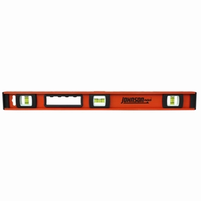 Johnson 1233-2400 24" Heavy Duty I-Beam Aluminum Level