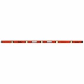 Johnson 1254-7800 78" Magnetic Heavy Duty I-Beam Aluminum Level