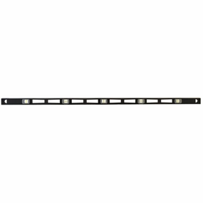Johnson 3872 72" Magnetic Top-Reading Aluminum Level - 5 Vial