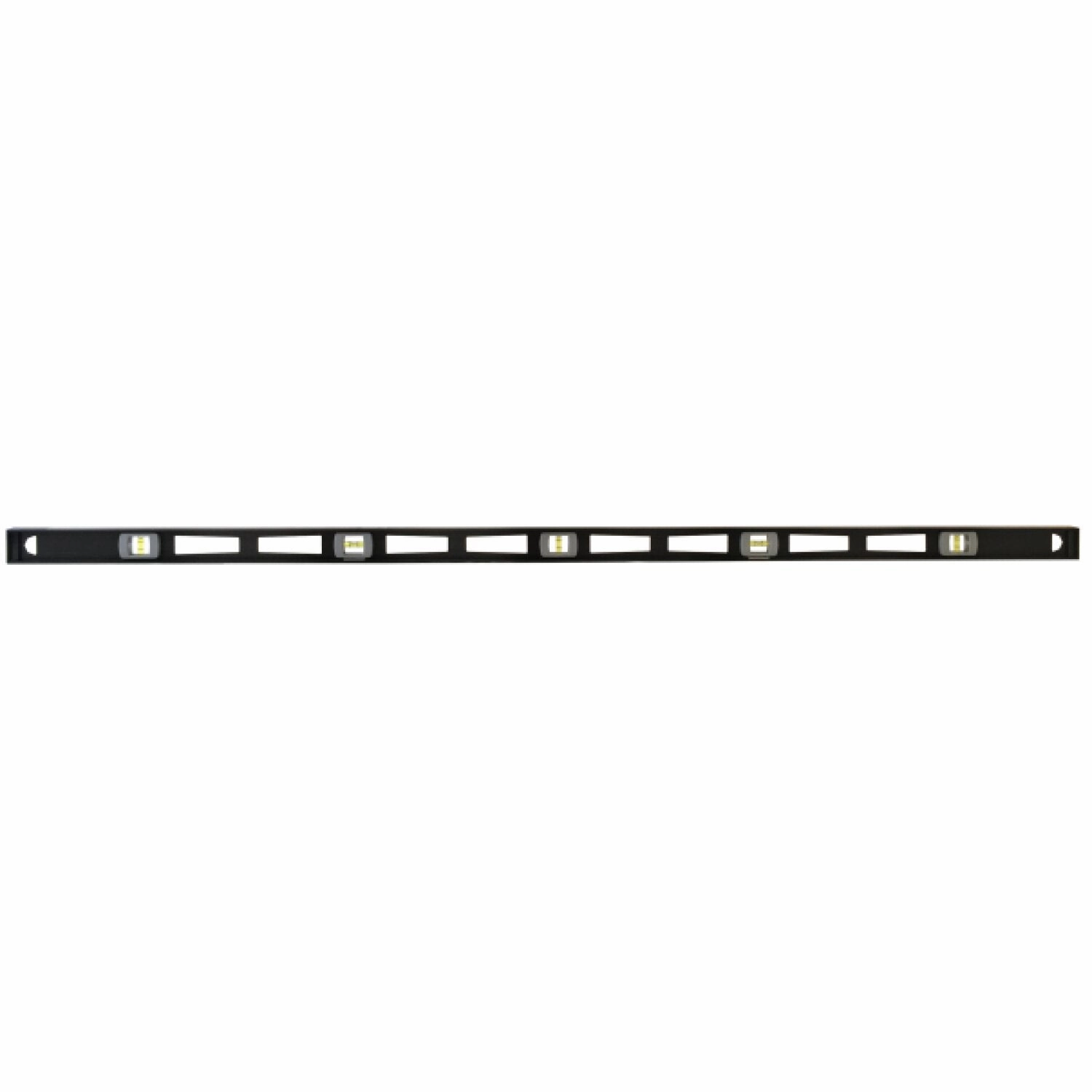 Johnson 3872 72" Magnetic Top-Reading Aluminum Level - 5 Vial