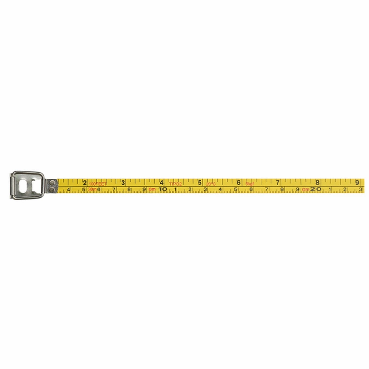 Johnson 40-1010 100 Job Site Inch/Metric Geared Closed Case Steel Tape