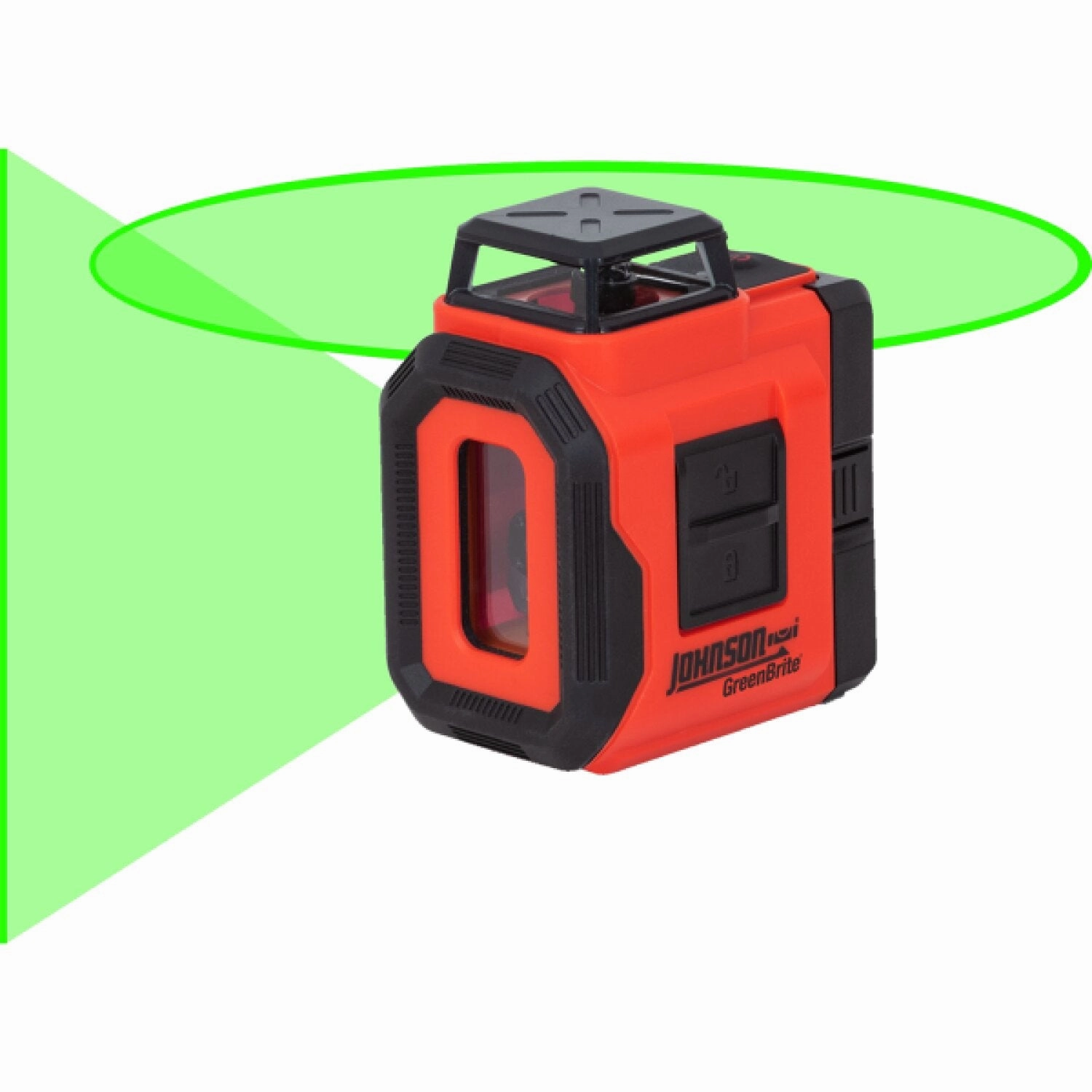 Johnson 40-6607 Self-Leveling 360 Laser w/Plumb Line Kit with GreenBrite Technology
