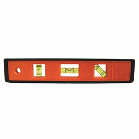 Johnson 7500-ORANGE 9" Orange Structo-Cast Torpedo Level