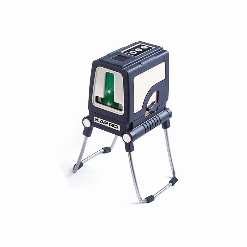 Kapro 872G PROLASER Green- 2 Beam Self-Leveling Laser w/Folding Legs
