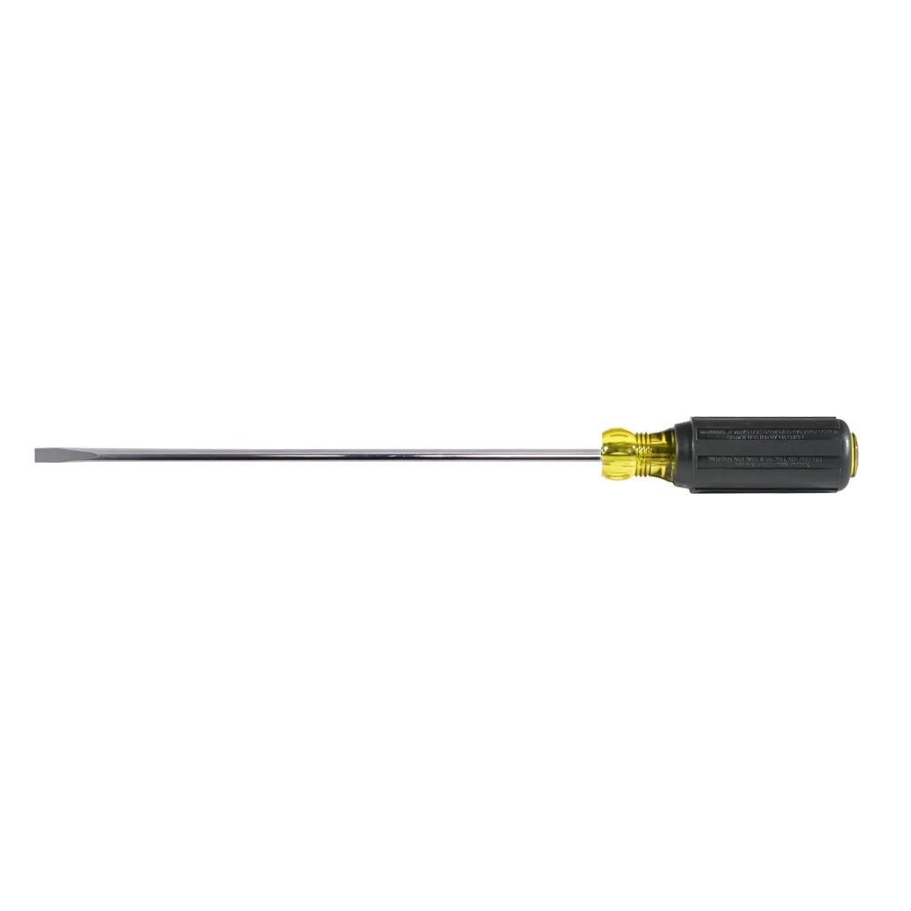 Klein Tools 601-8 3/16-Inch Cabinet Tip Screwdriver, 8-Inch
