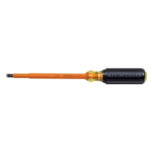 Klein Tools 602-7-INS Insulated Screwdriver, 5/16'' Cabinet, 7-Inch