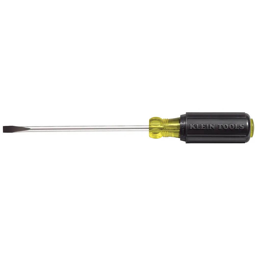 Klein Tools 605-8 Cabinet Tip Screwdriver Heavy Duty 8"